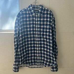 Vince Medium button down anchor shirt